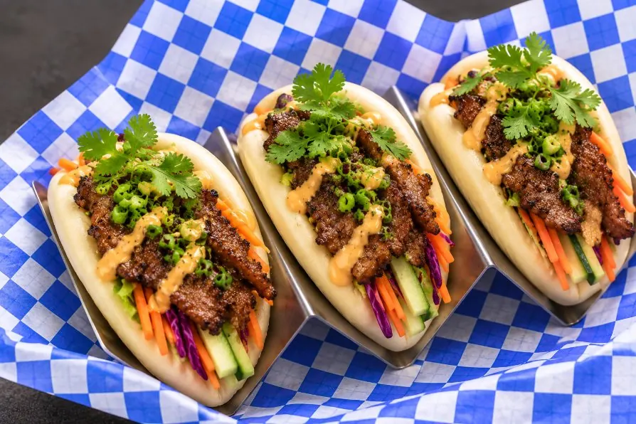 Bun Bao Grilled Pork Belly
