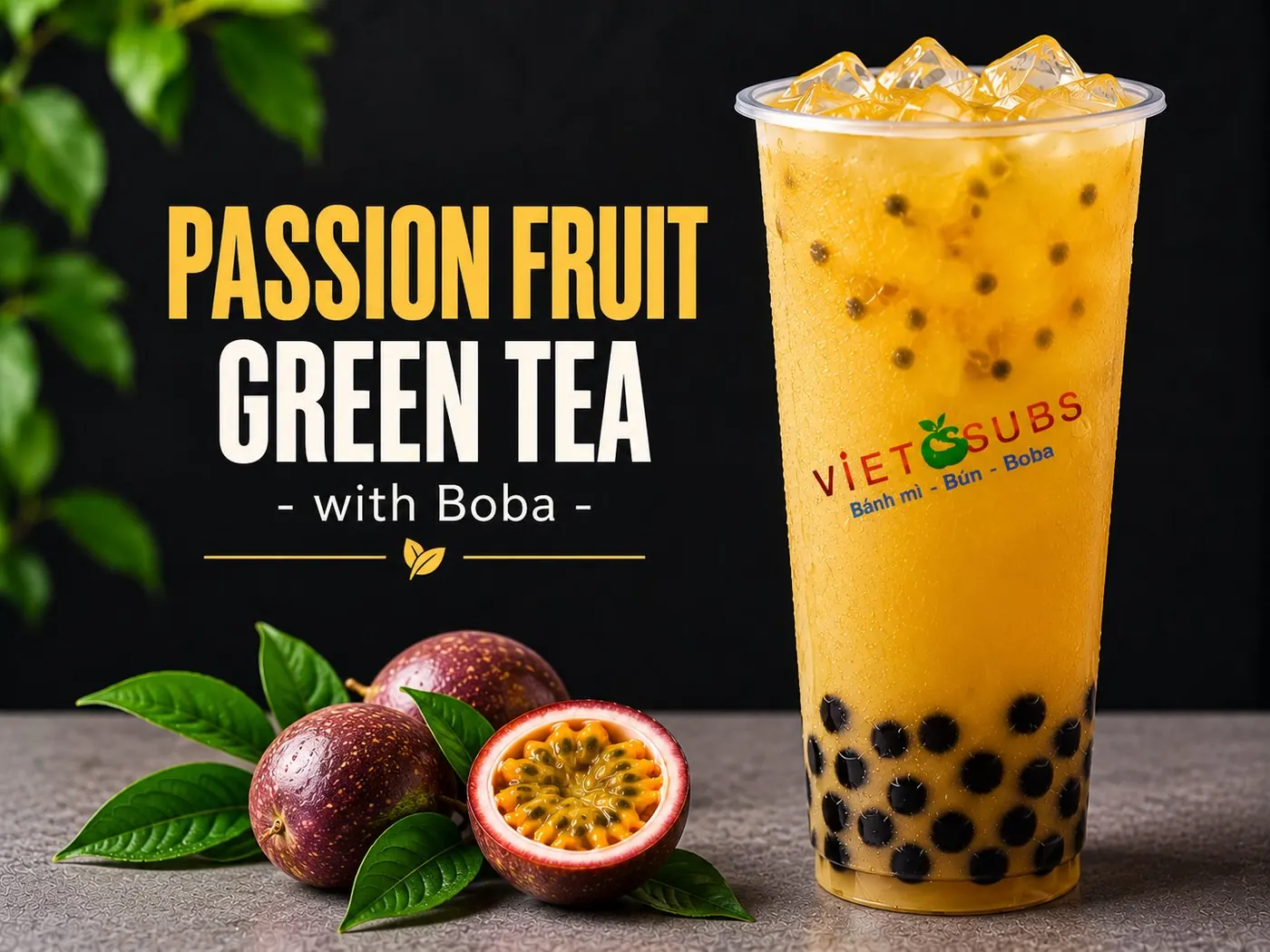 Passionfruit Green Tea
